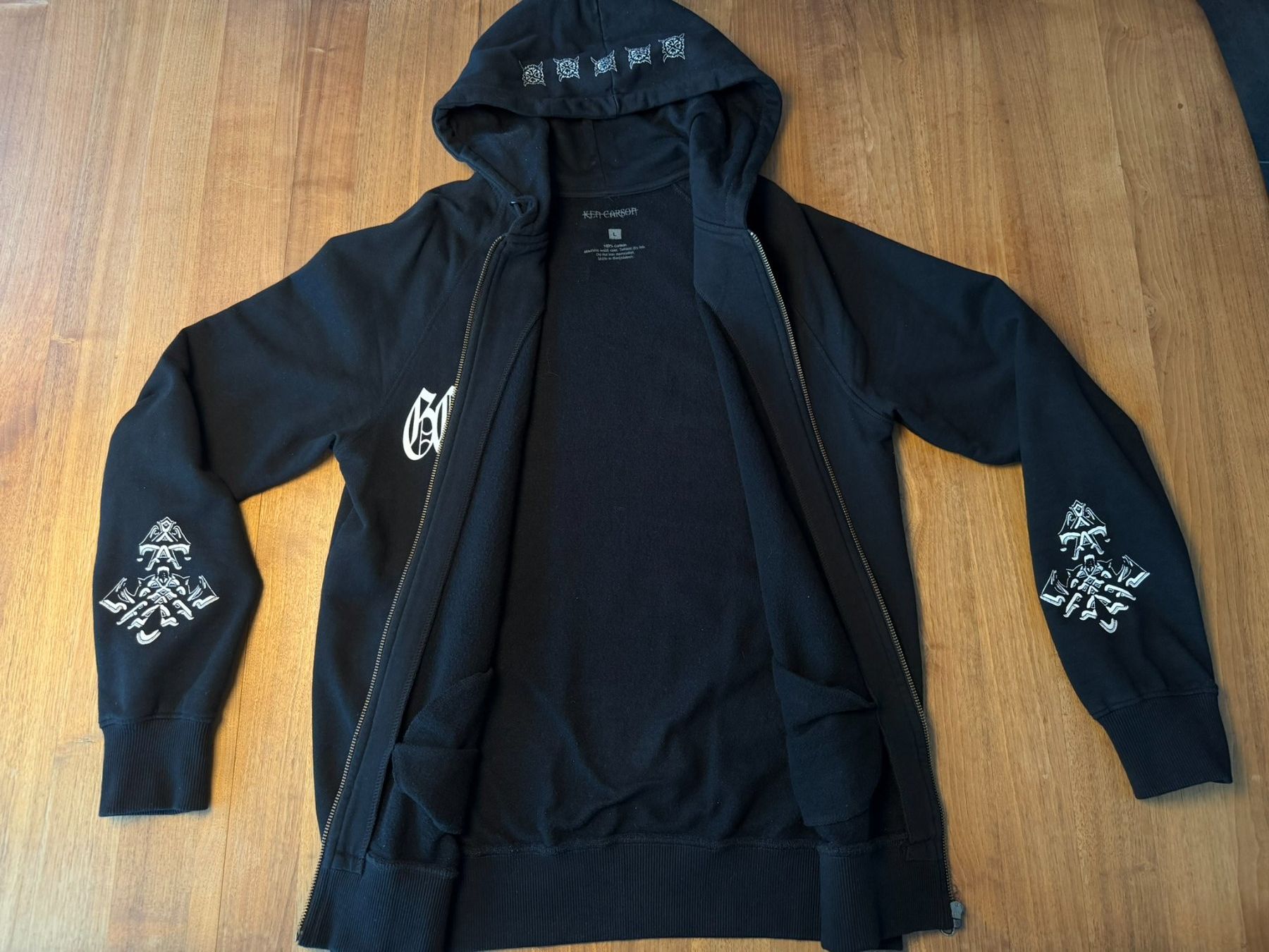 Pullover & Sweatshirts: Ken Carson Zip Up Pullover Tour Merch 2024 Grösse L – Gebraucht aus Schaffhausen von Mauzzel 1