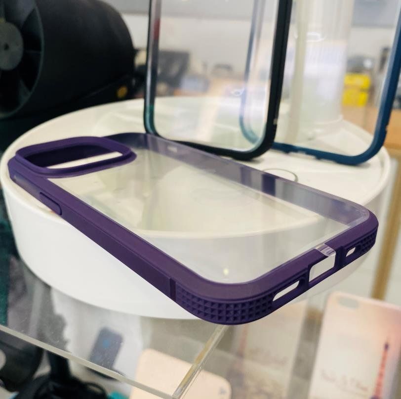 Cover & Protezioni schermo: iPhone 14 Pro - Coque IPAKY antichoc antiglissarde Violette – Nuovo e nell'imballaggio originale da Morges venduto da DigiAC 2