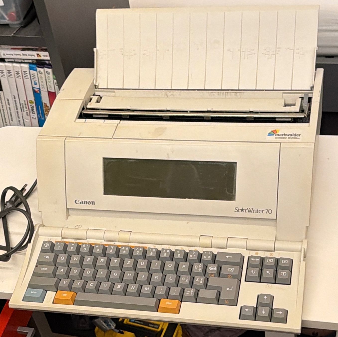 Canon Macchine da scrivere: Canon StarWriter 70 – Difettoso da Rodels venduto da Durscher-Techservice