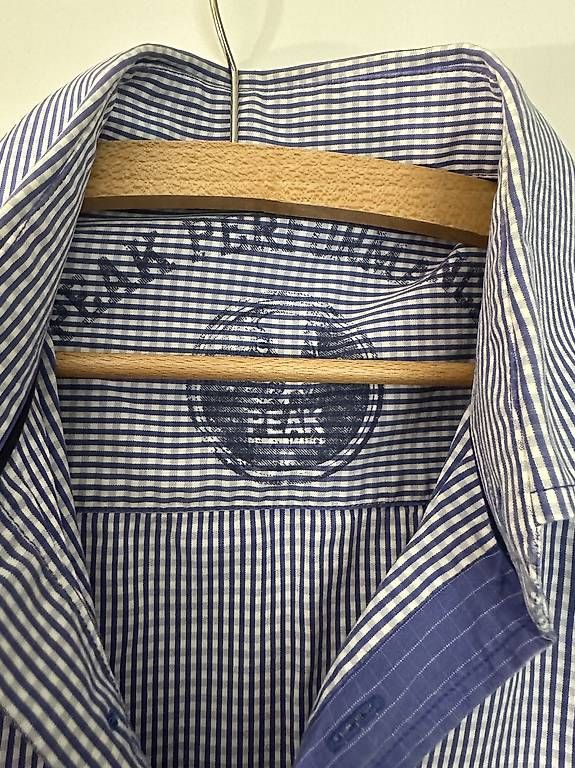 Peak Performance Camicie: Peak Performance Hemd Blau kariert, klassisch – Usato da Winterthur venduto da Adonisss 1