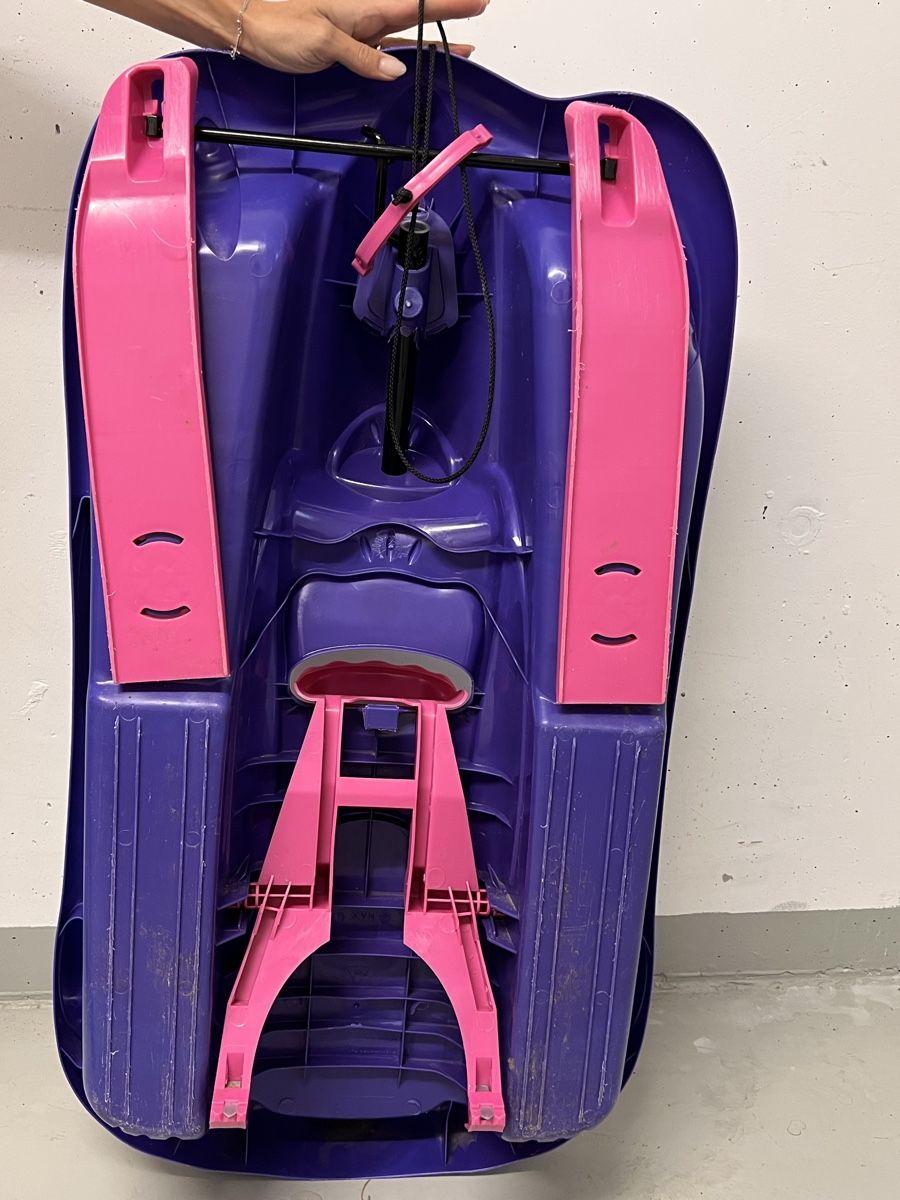 Slitta: Lenkschlitten Schlitten violett rosa  – Nuovo (secondo la descrizione) da Winterthur venduto da ChicMarkt 2