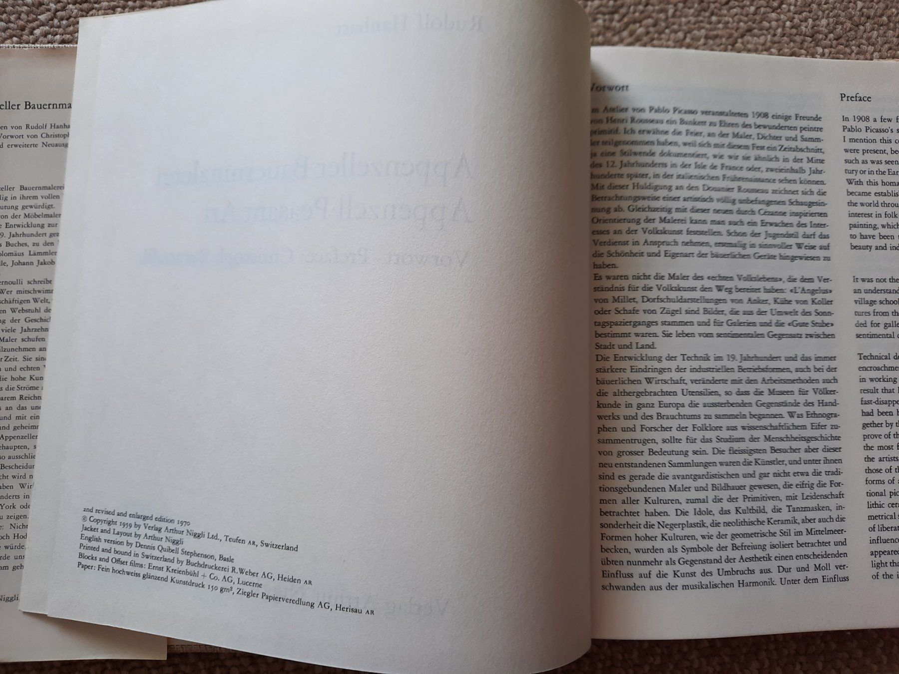 Bücher: Appenzeller Bauernmalerei; 132 S mit Bildern, Text – Gebraucht aus Niederteufen von Buecherwurm_70 2