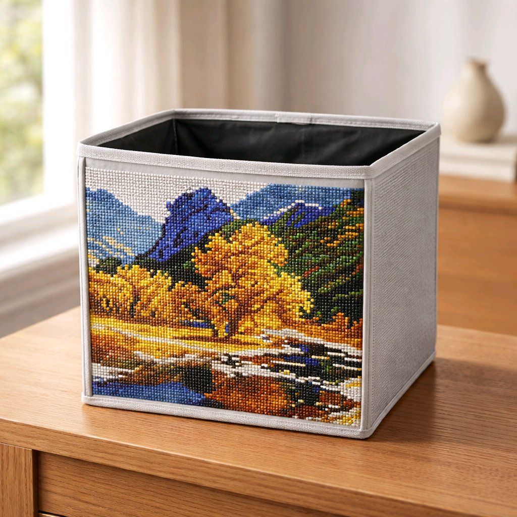 Kit bricolage: Cube de rangement en diamond painting – Nuovo (secondo la descrizione) da Ste-Croix venduto da Lougia