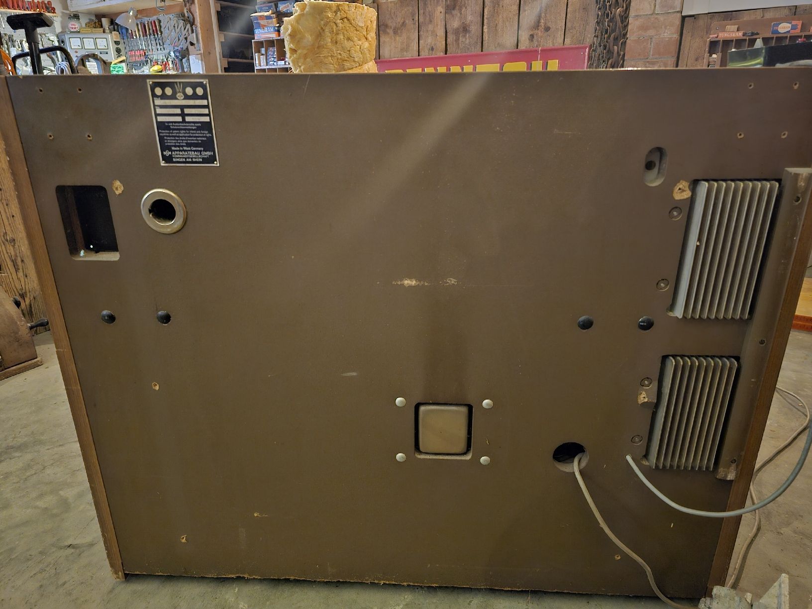 Jukebox: NSM Consul E160 Musikbox Jukebox Vintage Oldtimer Emailschil – Usato da Plaffeien venduto da Wvu 5
