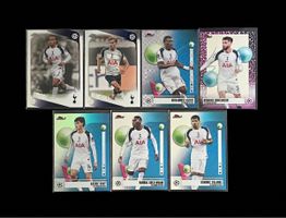 Tottenham 7 Topps Karten Kudus Bergvall Simons Finest Chrome