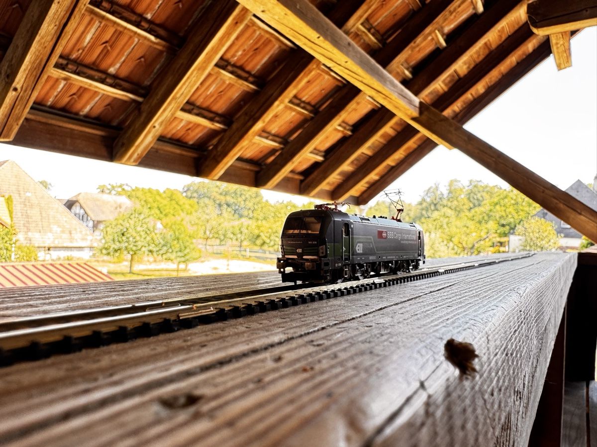 Hobbytrain Modellini di ferrovie: Hobbytrain Vectron SBB Cargo – Usato da Kyburg-Buchegg venduto da Mlaett 1