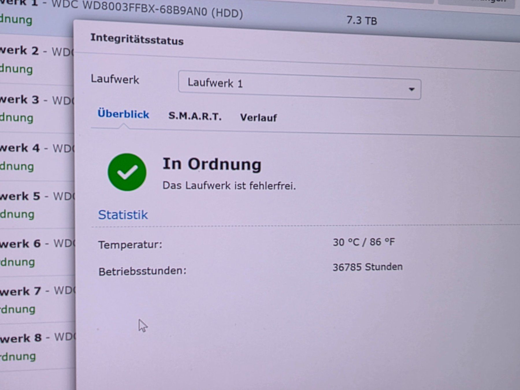 Western Digital Dischi rigidi: 8TB WD Red Pro Festplatte HDD Festplatten – Usato da St. Gallen venduto da the_2vhr 3