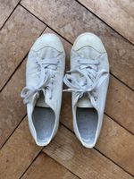 Weisse Stoffschuhe Sneakers von Muji - Grösse 41
