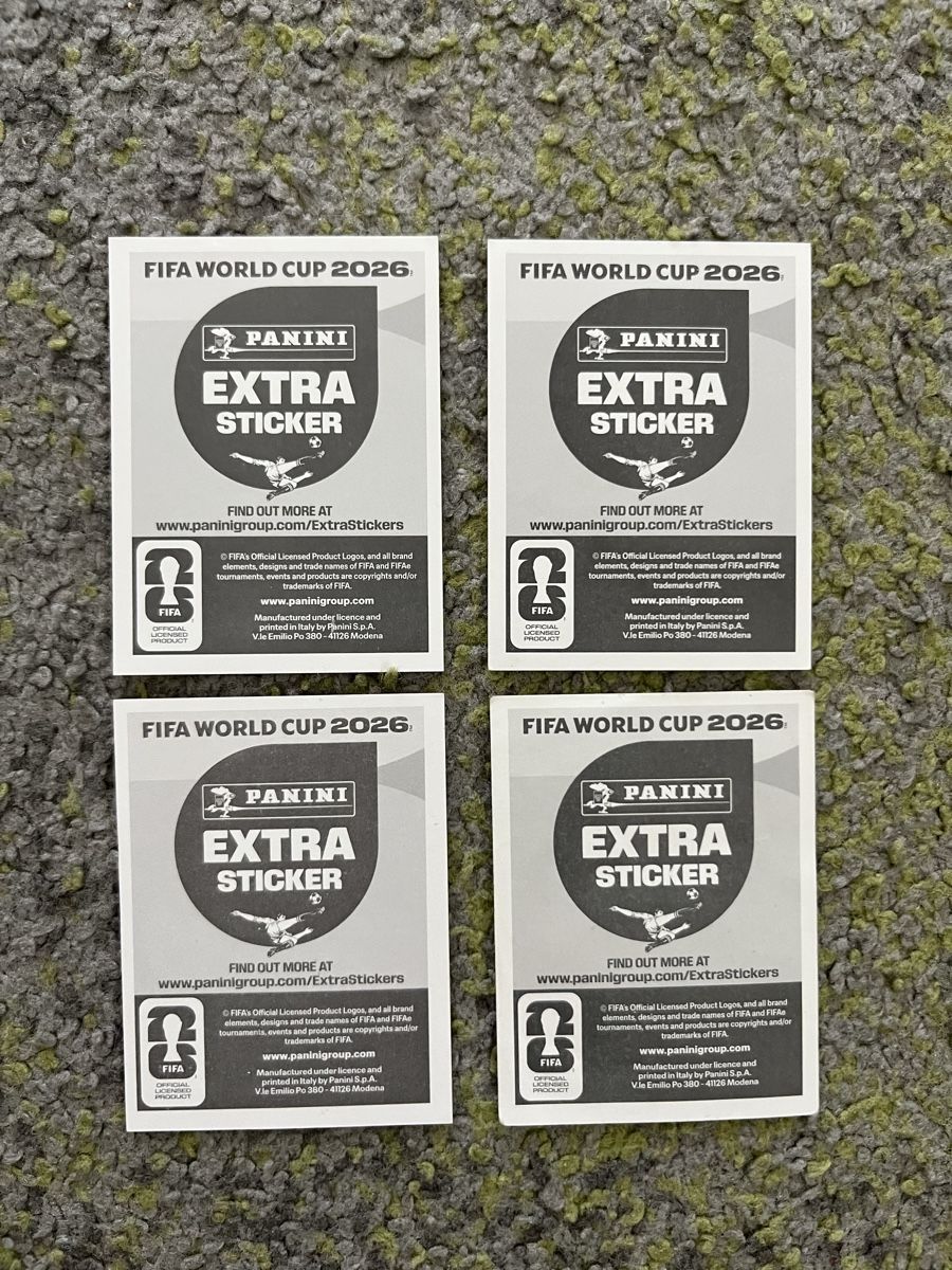 Panini Carte collezionabili: 4 Panini WM Extra Sticker Messi Ronaldo Mbappe Yamal – Nuovo (secondo la descrizione) da Stäfa venduto da greety1981 1
