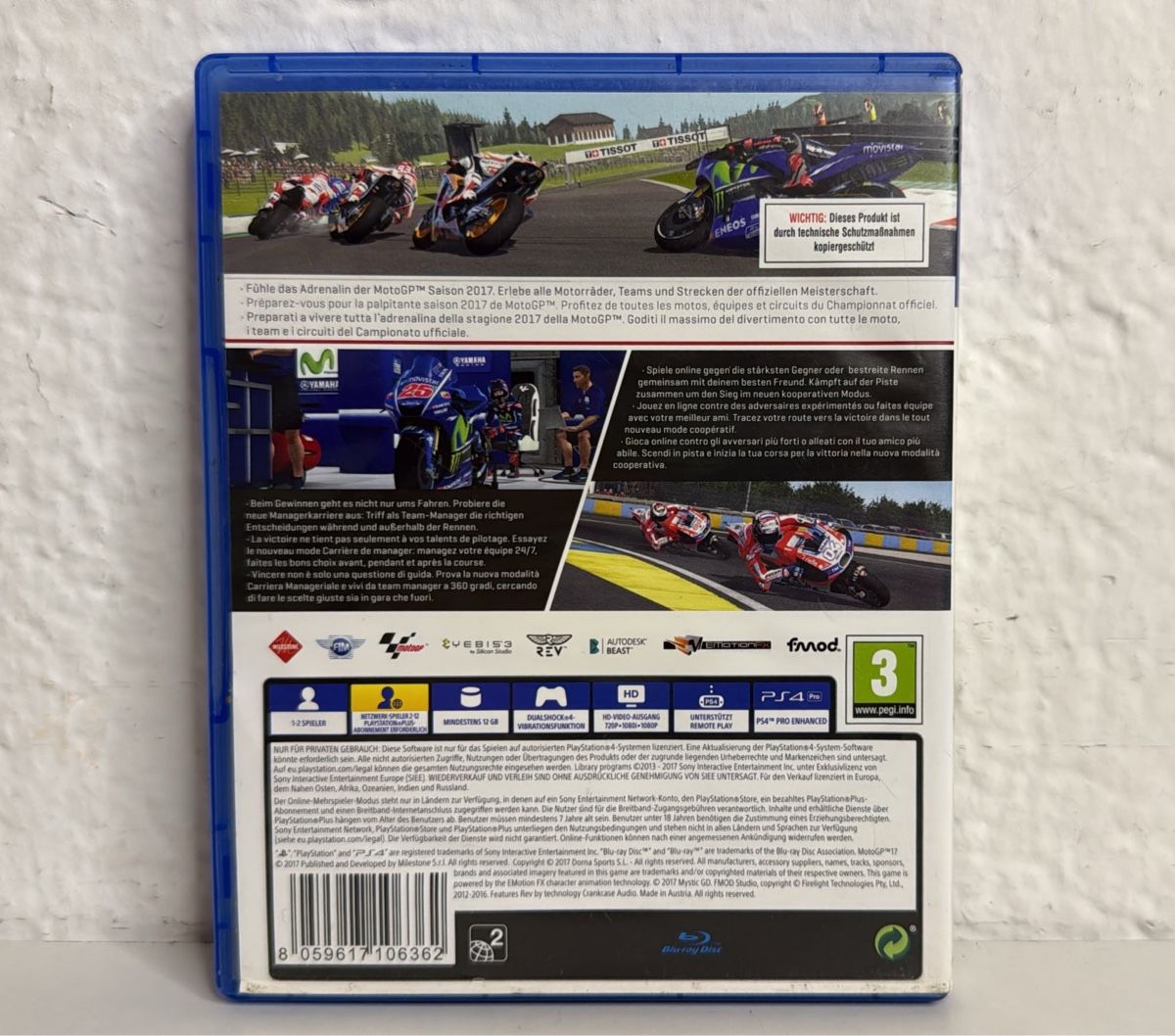 Sony Giochi: MotoGP 17 - PS4/PS5 Game – Usato da Ehrendingen venduto da bubulence 1