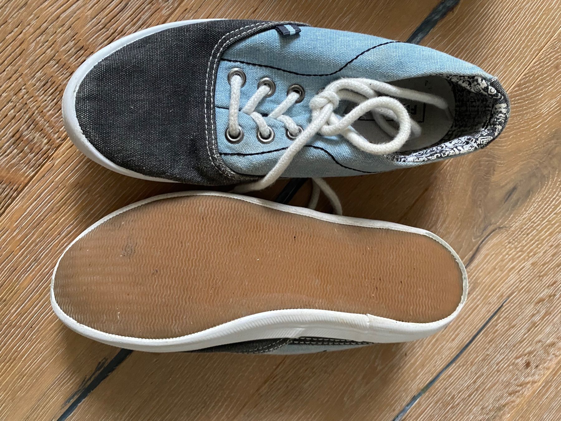 Scarpe per ragazzi: Stoffschuhe Gr.33 Blau – Usato da Rüti ZH venduto da zoli01 1