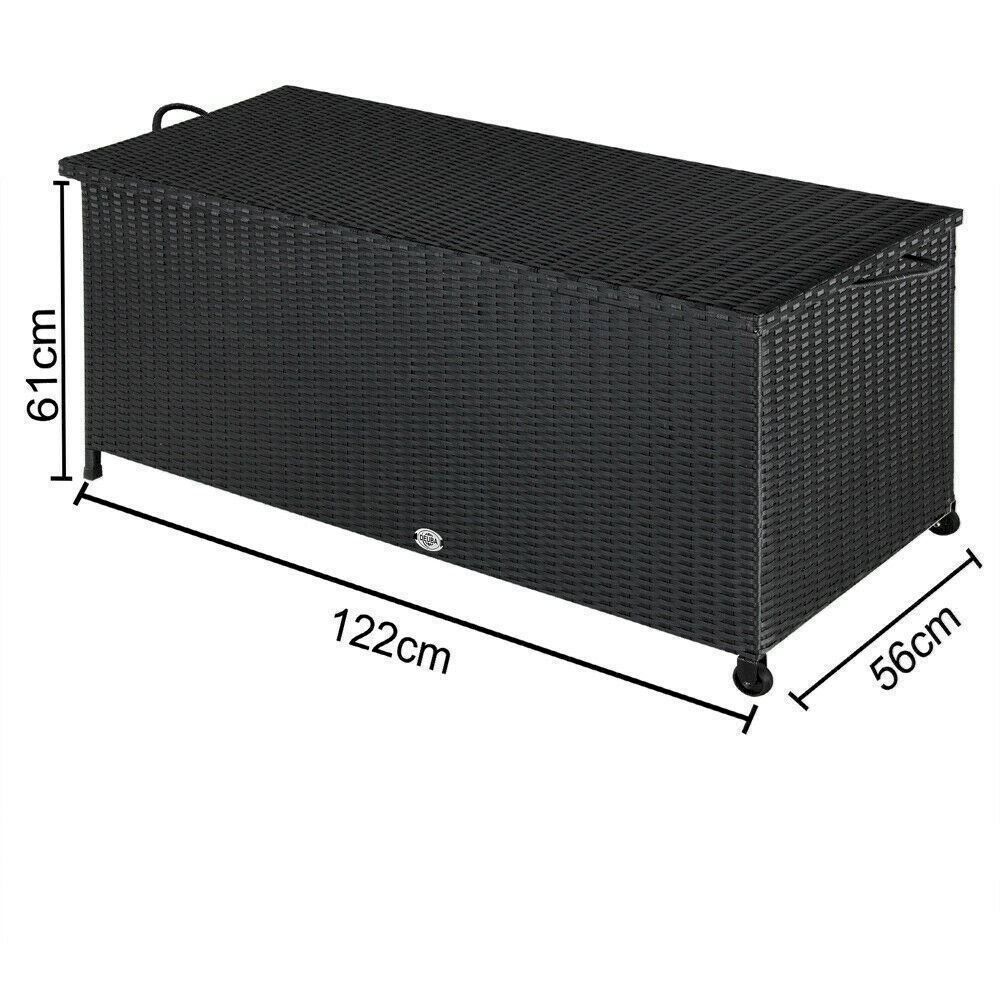 Box contenitori: Deuba 102318 Auflagenbox Poly Rattan – Nuovo e nell'imballaggio originale da Bottighofen venduto da zaap 2