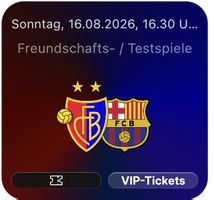 2x Tickets FCBasel vs. Barçelona 