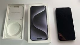 iPhone 15 Pro Max 256 GB Blue Titanium Top!