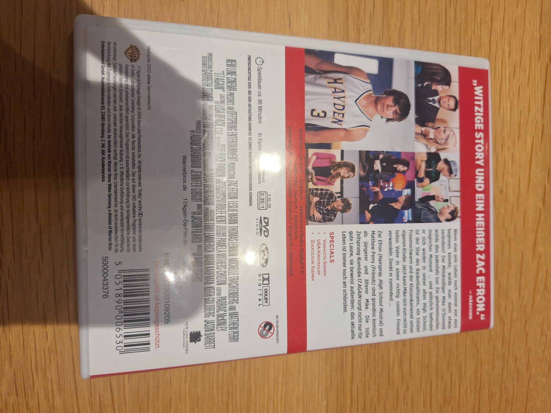 Tous les DVDs: Dvd 17 Again – D'occasion à Wanzwil par chlinih93 1
