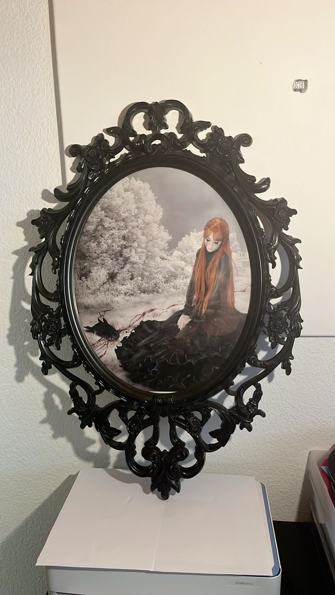 Foto & Immagini: Mystisches Wandbild im Barockrahmen – Nuovo (secondo la descrizione) da Trimbach venduto da Ninusch