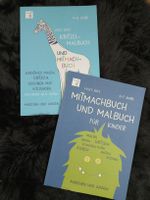 Mitmachbuch und Malbuch 2. Stück 3-7 und 4-8 Jahre