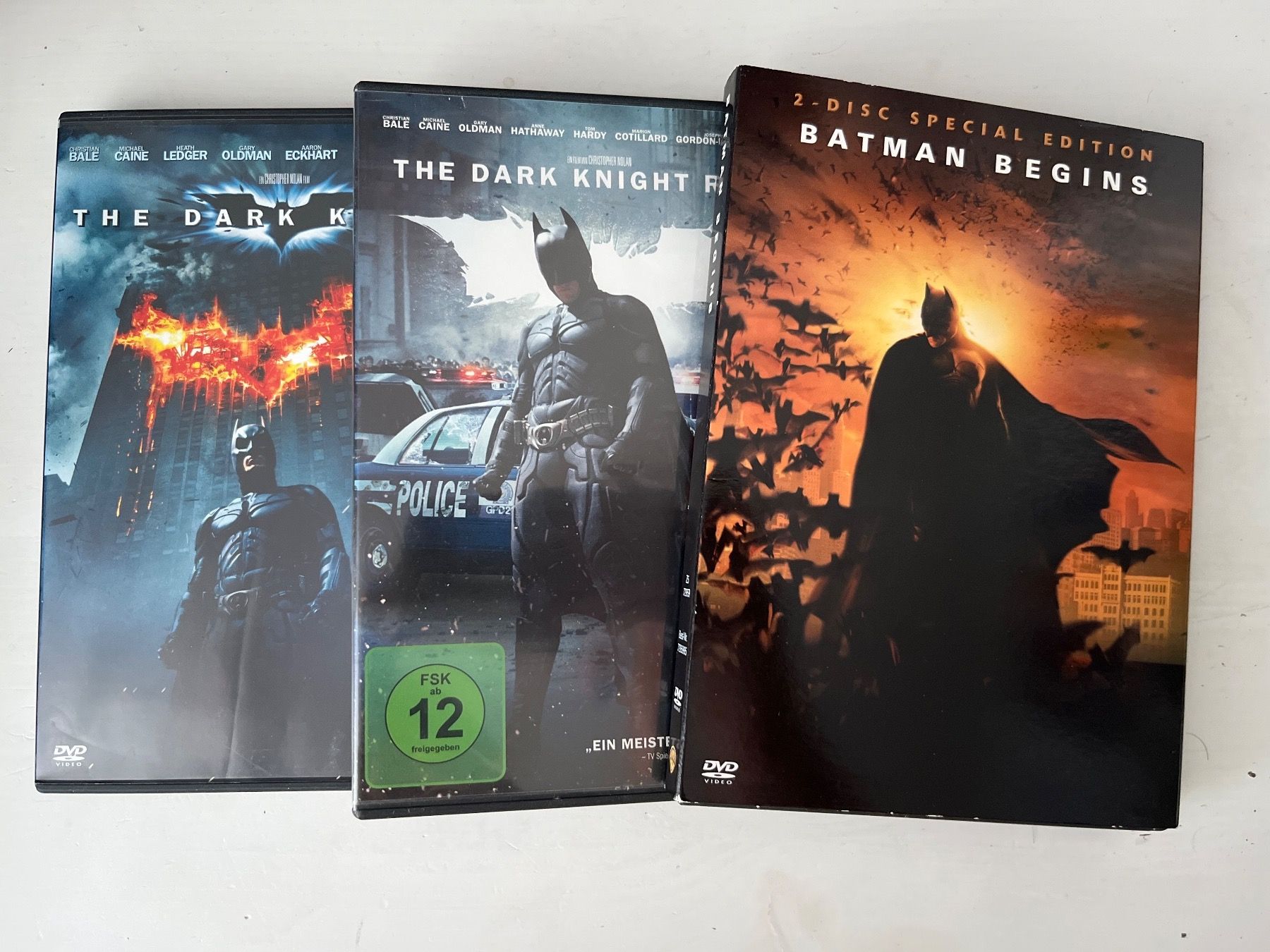 Tutti i DVDs: Batman 1-3, DVD 📀 – Nuovo (secondo la descrizione) da Sierre venduto da black.box