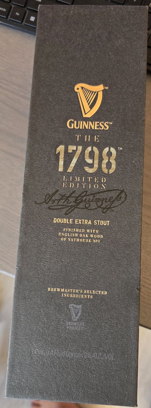 Spirituosen: Guinness The 1798 Limited Edition Double Extra Stout – Neu (gemäss Beschreibung) aus Buchrain von Bachmann79 1