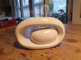Bomboniere Duftlampe mit Wasserbad Porzellan und Glas