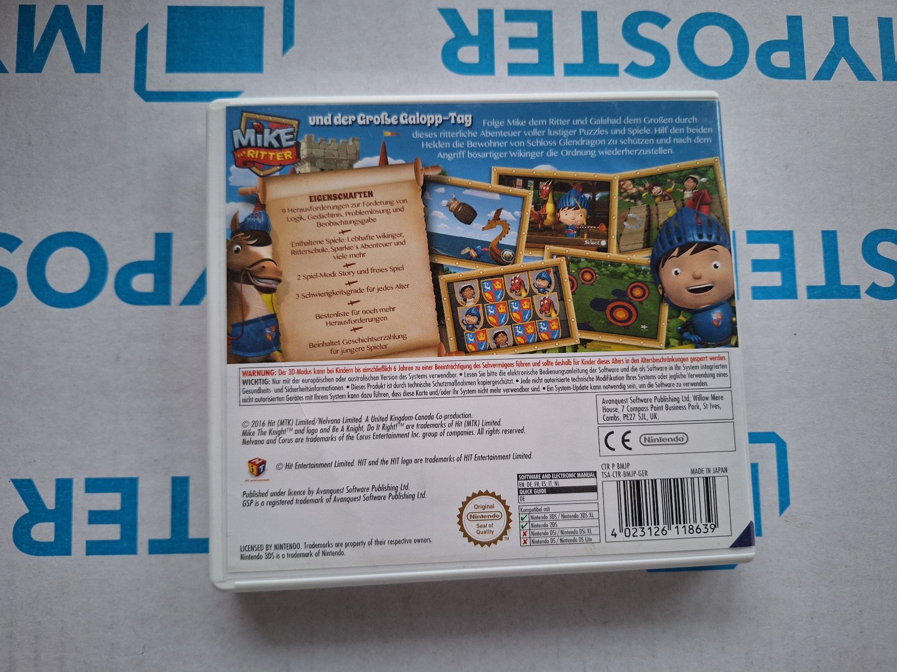 Nintendo Giochi: Mike der Ritter - 3DS – Usato da Altstätten SG venduto da GGsGameshop 1