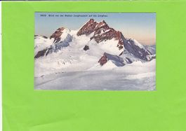 Blick von der Station Jungfraujoch auf die Jungfrau