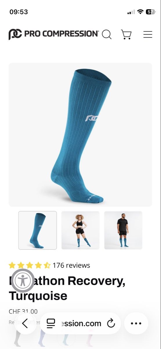 Socken: Pro compression Socken S/M – Neu und originalverpackt aus Zollikerberg von ale_njx2 1