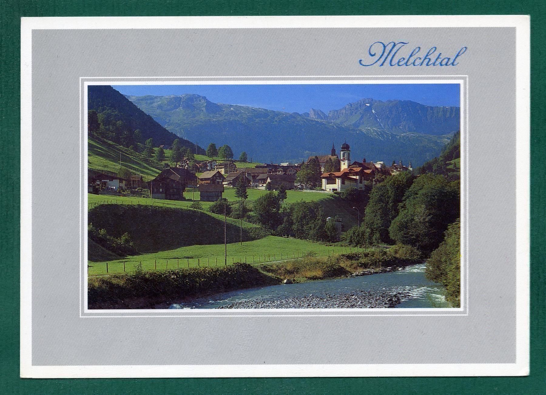 Cartoline postali: Melchtal, 1991, gelaufen, Grossformat – Usato da Sargans venduto da Hausi1951