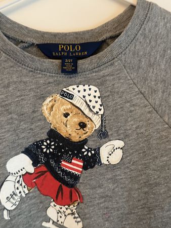 Ralph Lauren Polo Bear Kleid Gr. 92, Top Zustand!