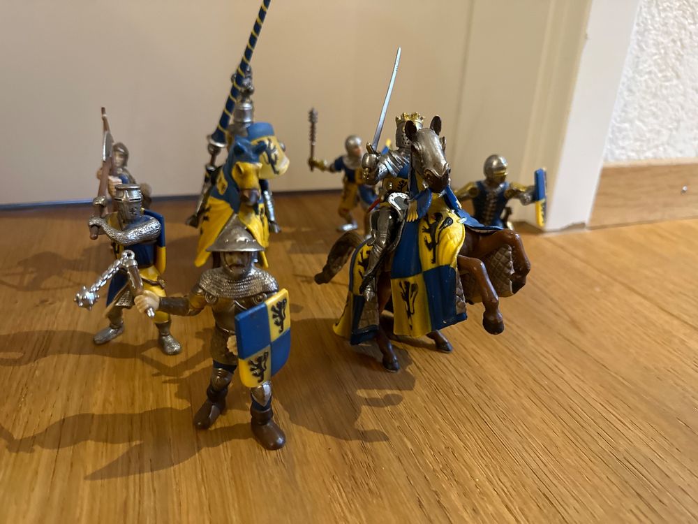 Papo Ritterfigur Mit Eiserner Maske – Mittelalter-Fantasy-Spielfigur | Detailreich & Robust | Für Kinder Ab 3 Jahren