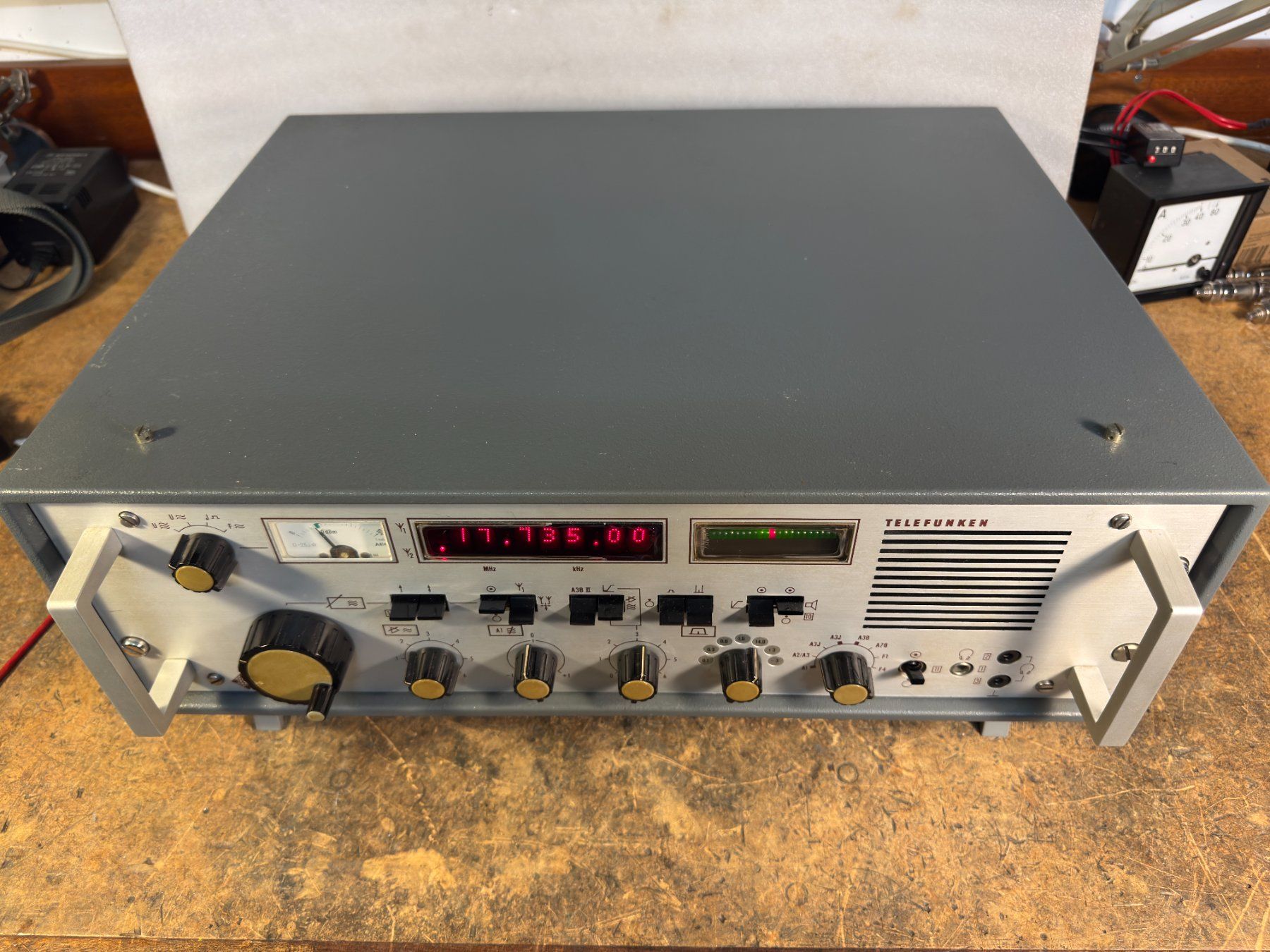 Funktechnik: Telefunken E-1501. LW - KW Empfänger – Gebraucht aus Ins von funkflieger 1