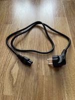 Netzkabel 3-polig schwarz 1 m