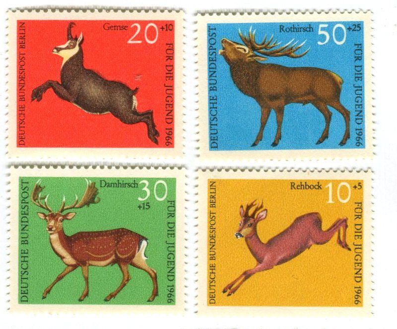 Tous les timbres: Briefmarken "Hirsche, Reh". Deutschland – Neuf avec emballage d'origine à Basel par Butsch5