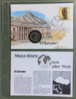 Münzbrief El Salvador 1984