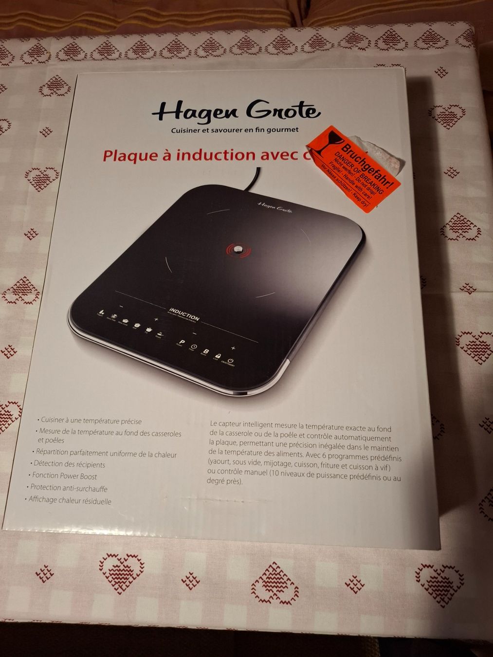 Herde: Plaque de cuisson à induction / Sensor-Induktionskochplatte – Neu und originalverpackt aus Genève von pau_cg7t 2