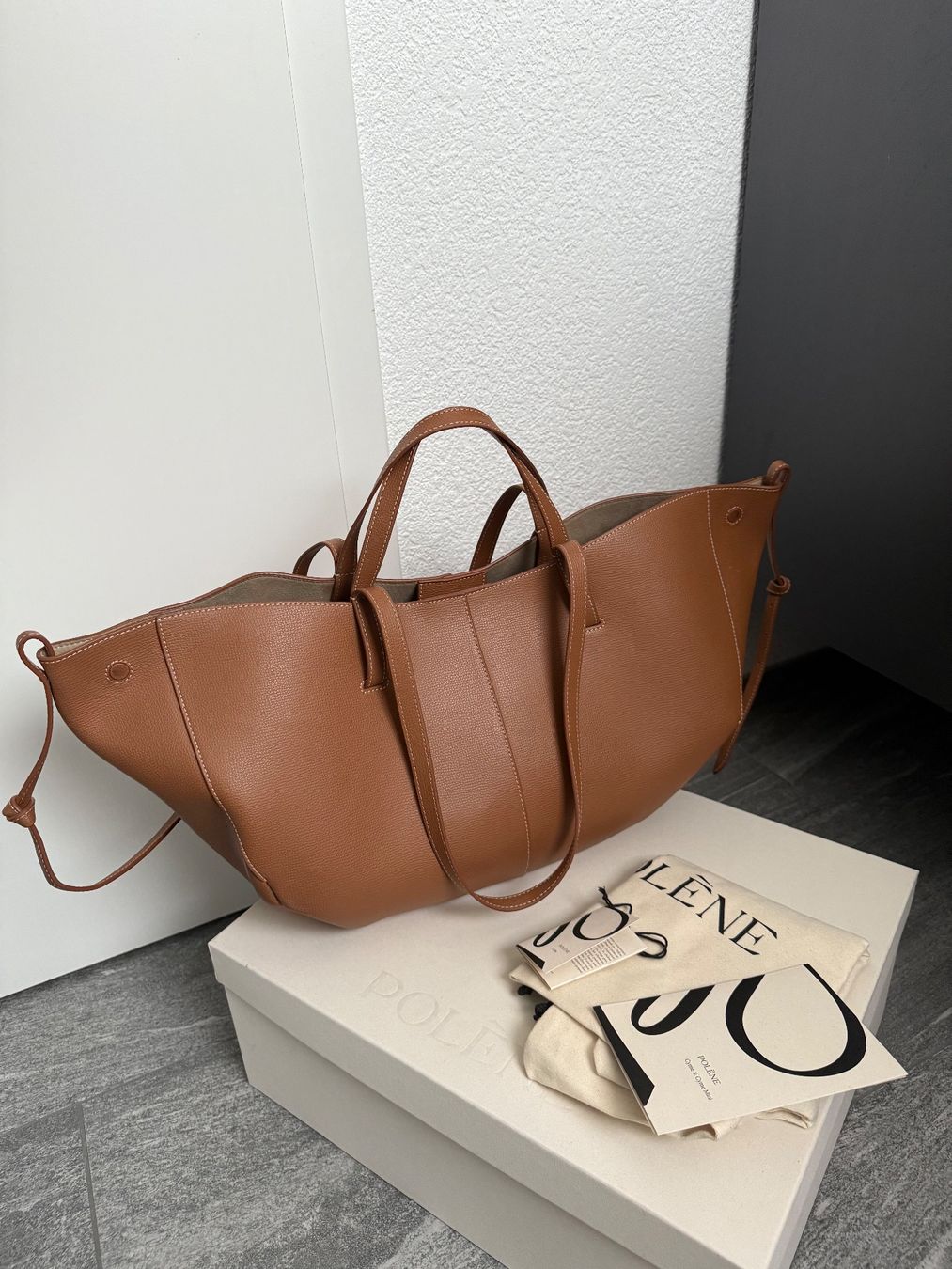 Polène Borse da donna: Polene Cyme - Textured Camel Fullset – Usato da Wangen ZH venduto da seretdn 2