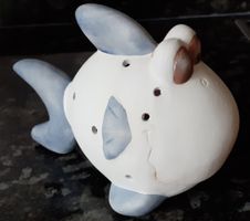 Fisch aus Keramik