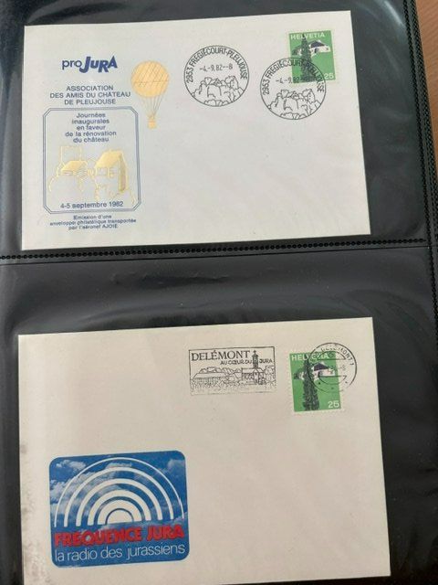 Buste & buste per spedizione: Rare collection philatélique jurassienne – Nuovo (secondo la descrizione) da Palézieux venduto da MyriamEdward