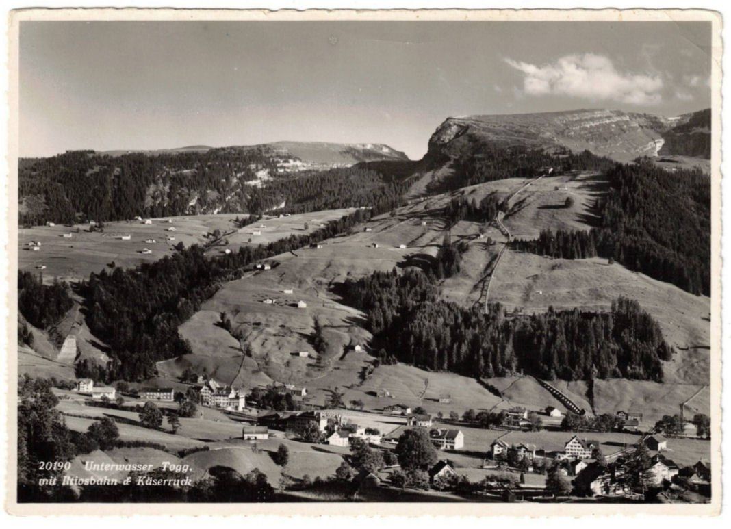 Cartoline postali: Unterwasser - Standseilbahn Iltios – Usato da Binningen venduto da Mountainrider