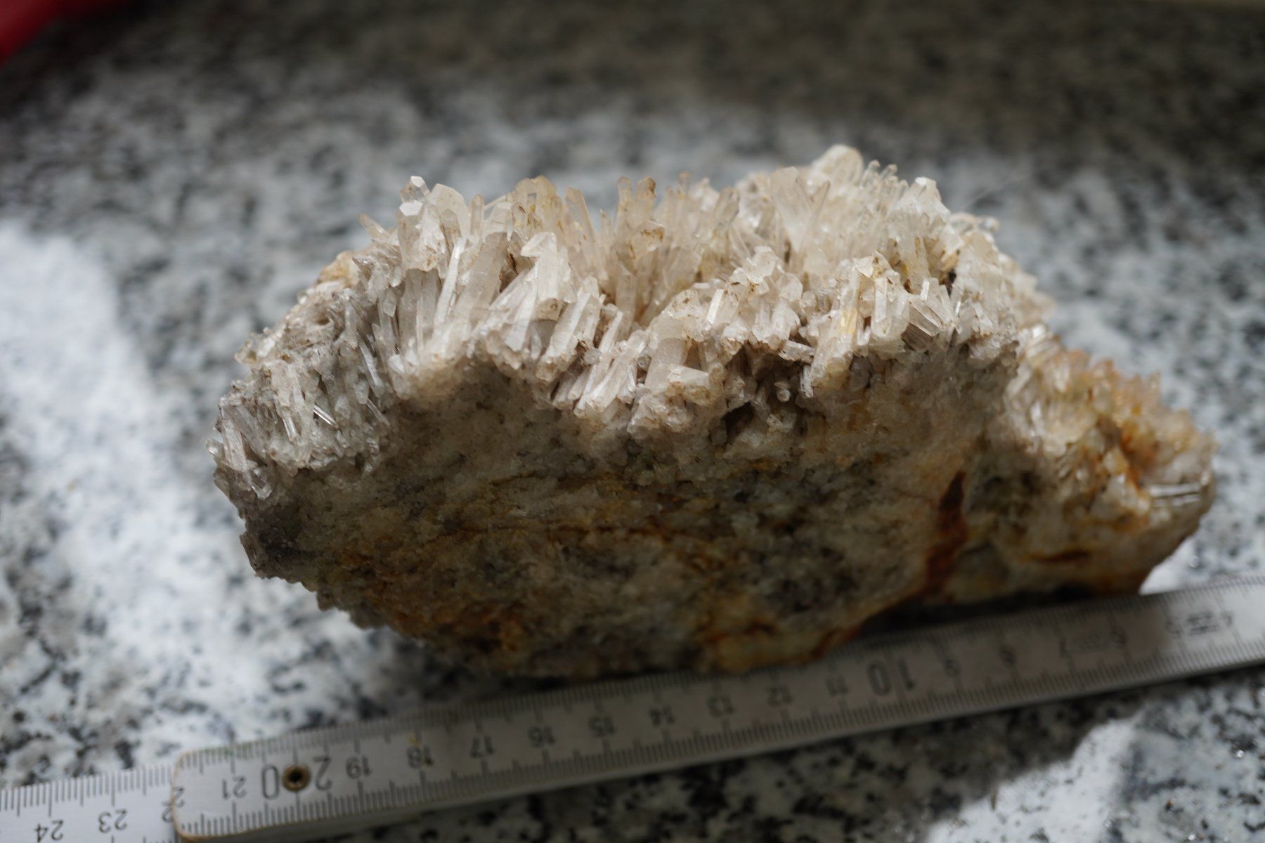 Minerali & Pietre curative: Nadelquarz  AUf Matrix    ab 1.- Rauserverkauf – Nuovo e nell'imballaggio originale da Eschenbach SG venduto da topstone 2