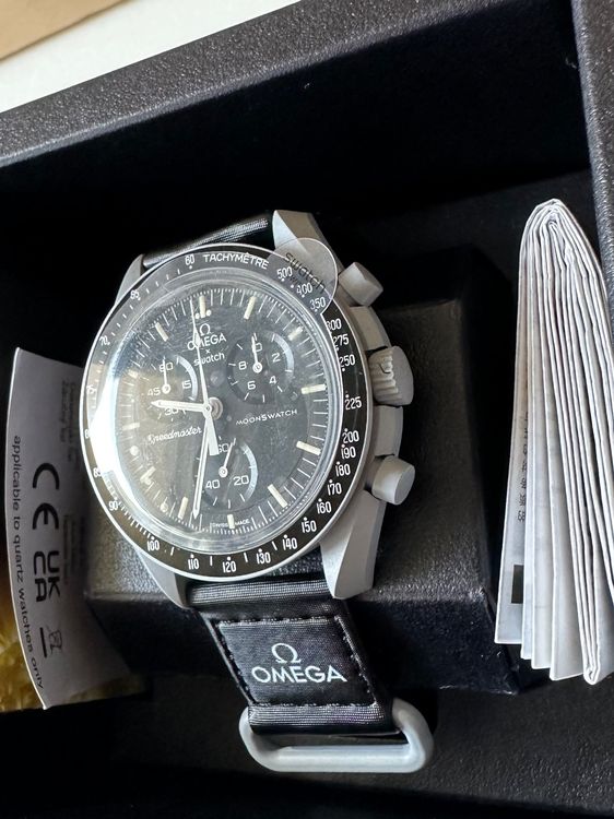 Swatch Orologi: Omega x Swatch - Mission to the Moon / MoonSwatch (neu) – Nuovo e nell'imballaggio originale da Zürich venduto da Mas7 6