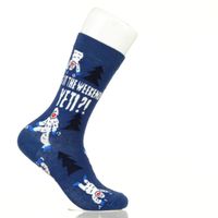 BUNTE DESIGN SOCKEN-Is It The Weekend Yeti? (Small 36-40)
