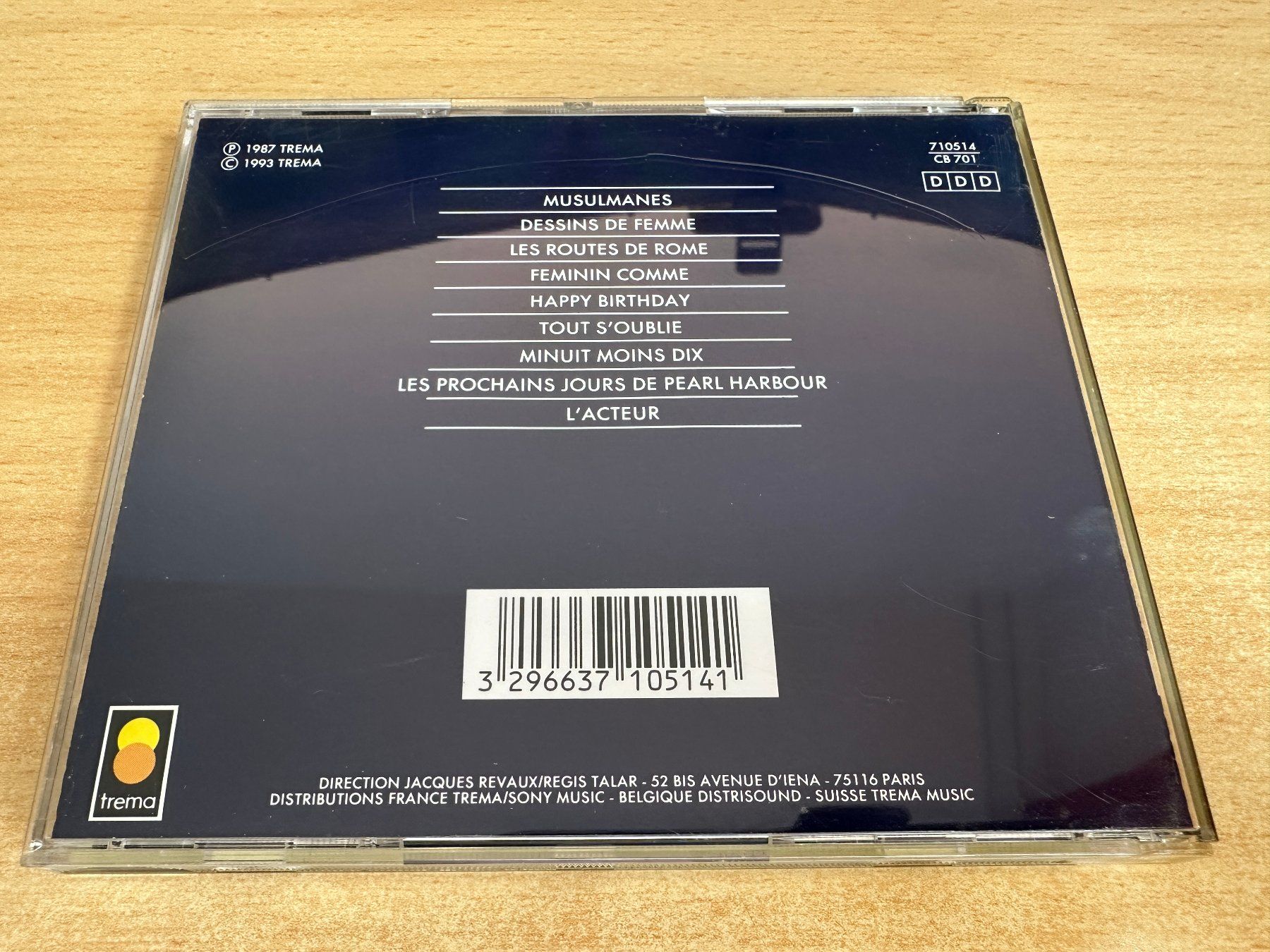 CD: X0 Michel Sardou – 14 – Usato da Rikon im Tösstal venduto da Alpenmutz 1