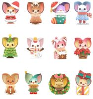 Christmas Serie 13 Pop Mart YOKI Komplettbox + Secret Figur