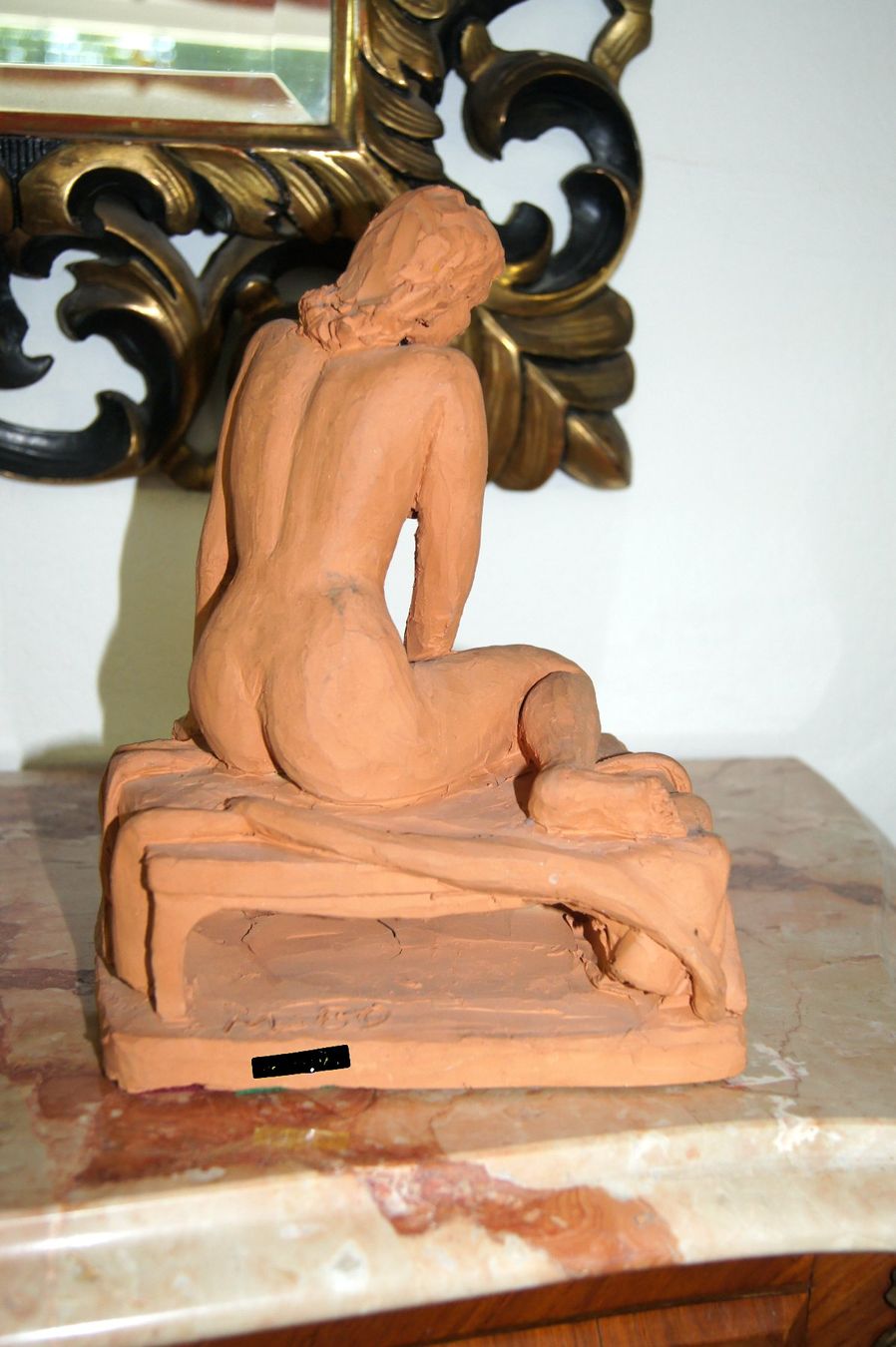Sculture & Statue: Wunderschöner, sitzender weiblicher Akt. – Usato da Geroldswil venduto da ARTEFACTO 3