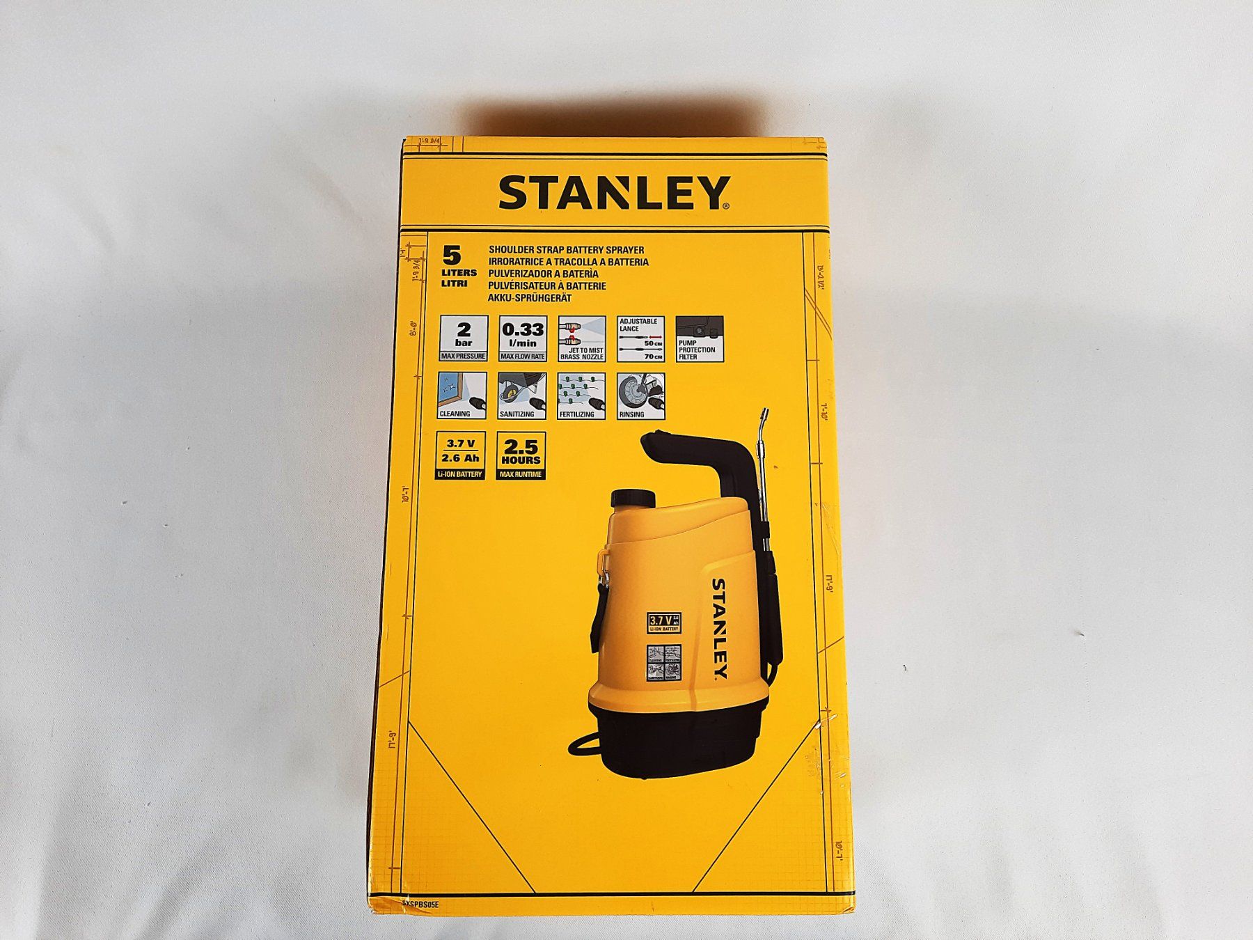 Stanley Alle Werkzeuge: STANLEY-Sprayer-Garden-Cordless-5l – Neu (gemäss Beschreibung) aus Beinwil am See von Restwert_Beinwil