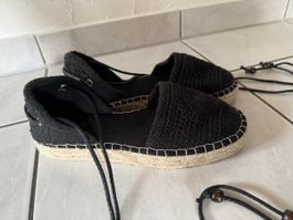 Schicke Espadrilles von Anna Field, Gr. 39, Schwarz