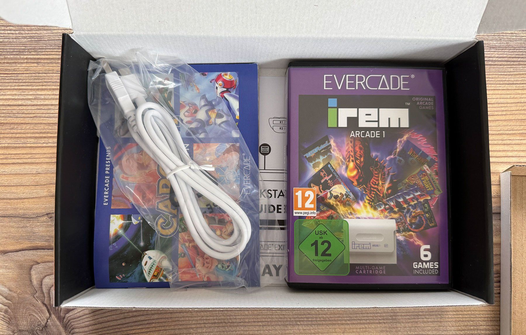 Evercade Console: Evercade EXP Capcom OVP + Transportbox + Irem Arcade 1 – Usato da Zürich venduto da Yamirodvd 3