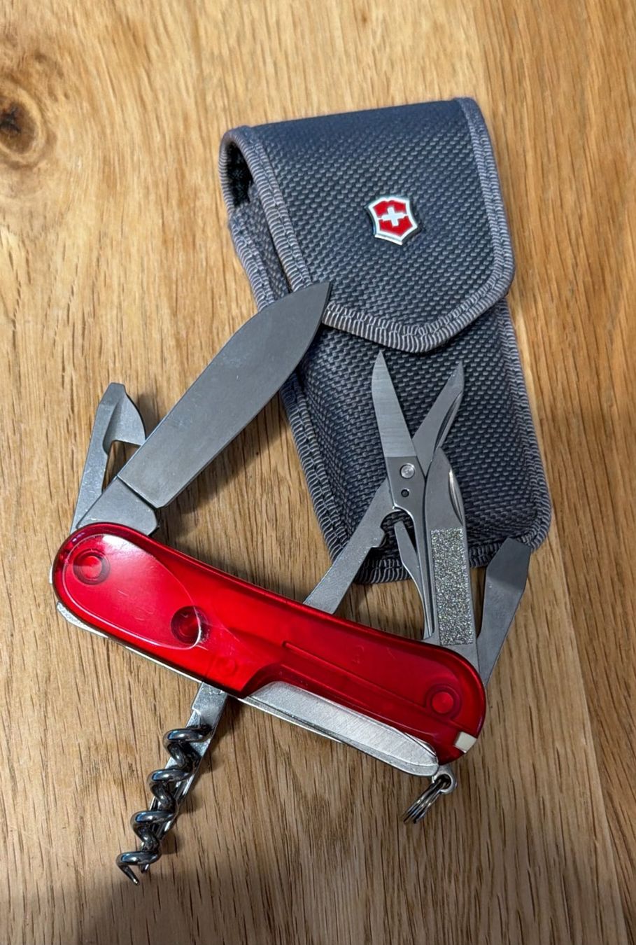 Victorinox Coltelli tascabile: VICTORINOX SACKMESSER MIT ETUI – Nuovo (secondo la descrizione) da Zürich venduto da Frei-Occasionen 3