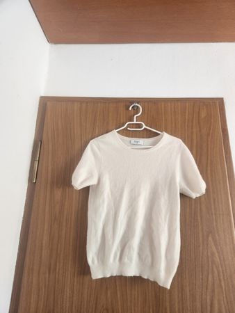 Pull à manches courtes  Bongenie Grieder soie/cachemire S